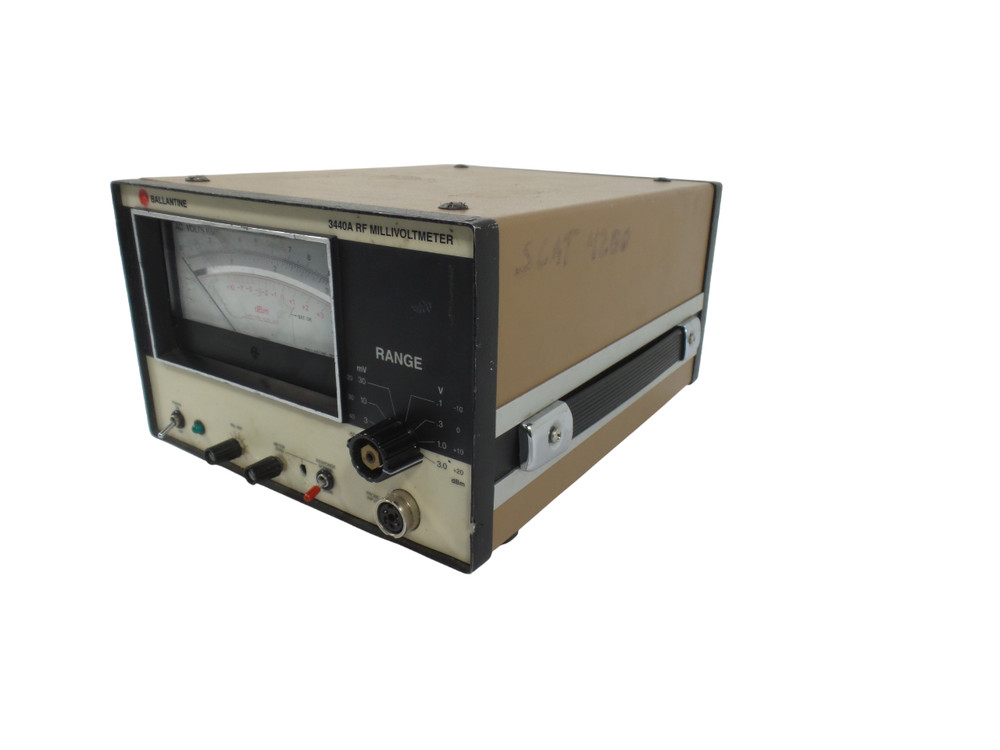 Ballantine 3440A RF Millivoltmeter