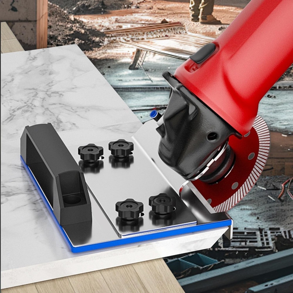 45 Degree Tile Chamfering Tool, Ceramic Tile Cutter Tool, Angle Grinder Attachme