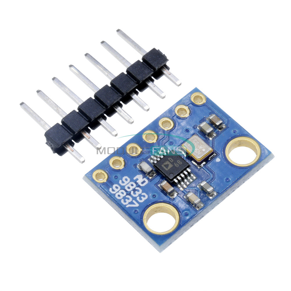 AD9833 DDS Programmable Microprocessors Sine Square Wave Signal GeneratorModule.