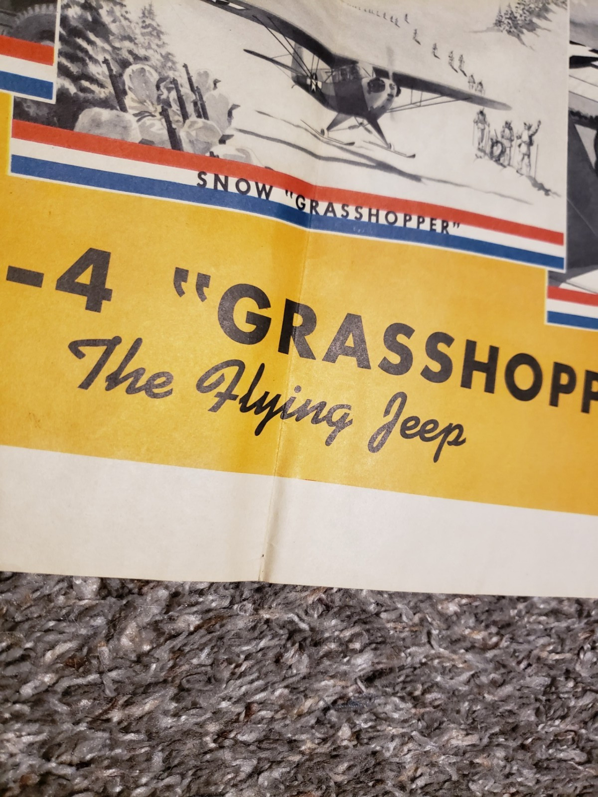 Schools-At-War Jeep Campaign poster