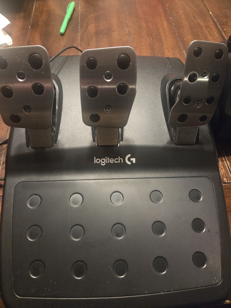 Logitech G Wired Racing Wheel, Pedals, Power Adapter Set