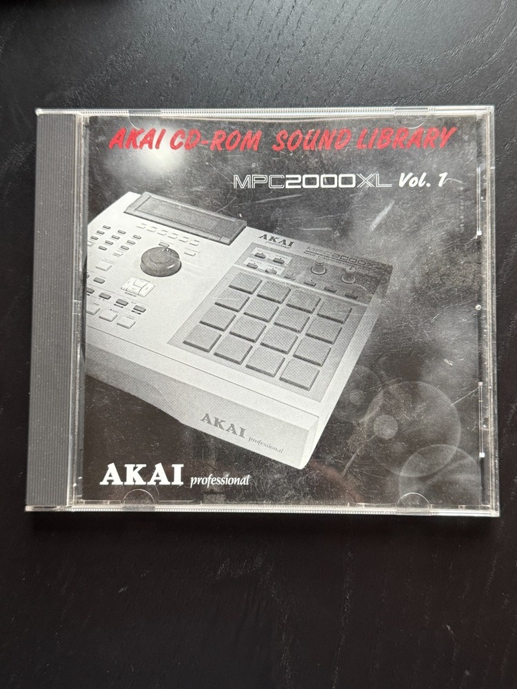 Akai CD-Rom Sound Library - MPC2000XL Volume 1 - Sample CD