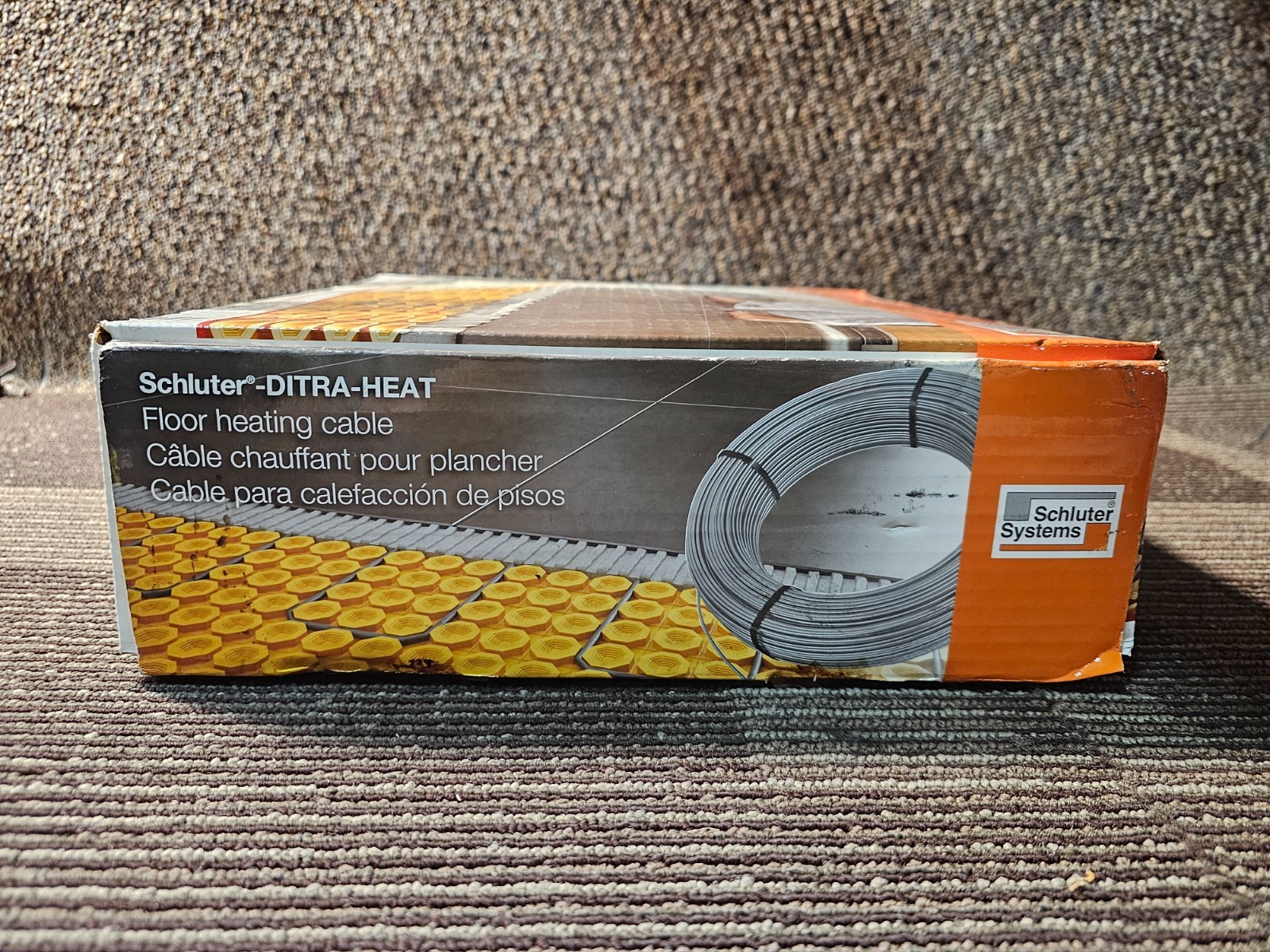 Schluter Ditra-Heat Cable, 120V - 88.2 ft (26.7 SqFt) Heating Cable - DHEHK12027