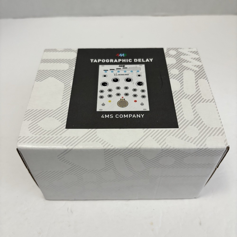 New 4MS Company Tapographic Delay Module Complete in Box