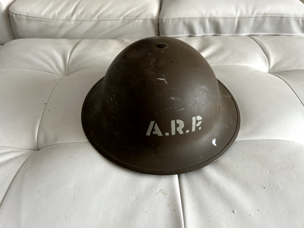 ARP WW2 Canadian Air Raid Helmet