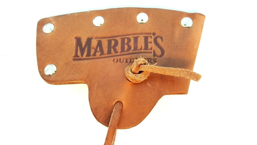 Marbles Axe Hatchet Sheath Brown Leather Small for 3" Blades Protector Case