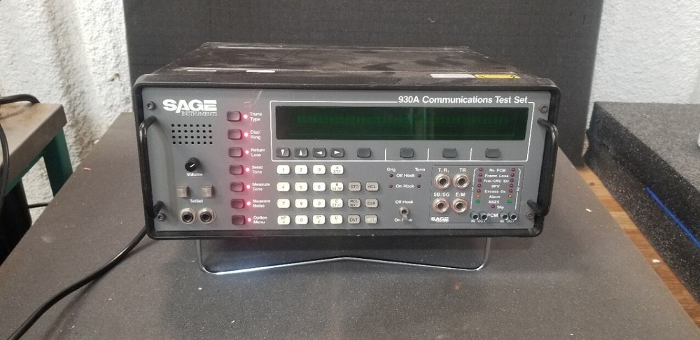 SAGE 930A Communications Test Set Unit E