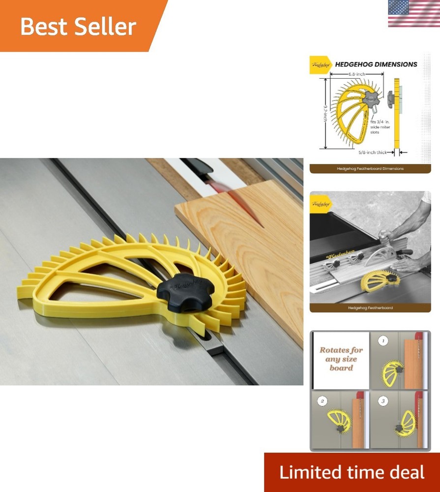 Featherboard for Table Saws for Quicker, Easier, and Safer Workflow | Improve...
