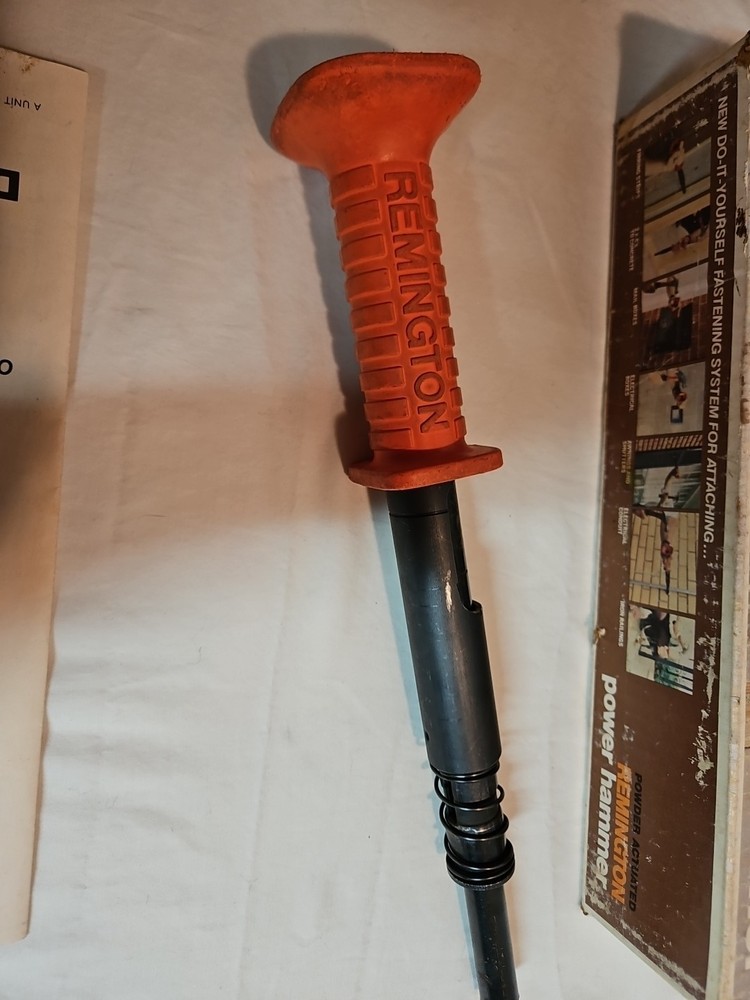 Vtg Remington Power Actuated Tool Hammer model 476