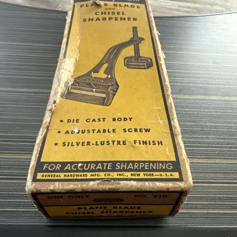Vintage General Plane And Chisel Sharpener No. 810 USA