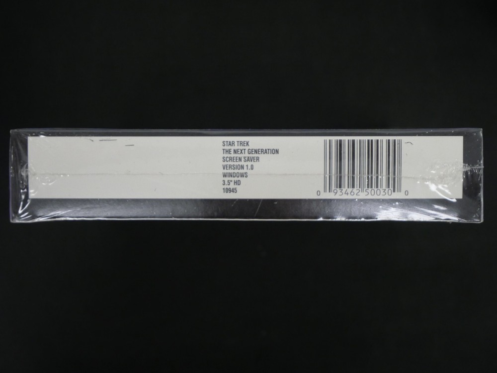 STAR TREK THE NEXT GENERATION SCREEN SAVER FOR WINDOWS BERKELEY SYSTEMS (1994)