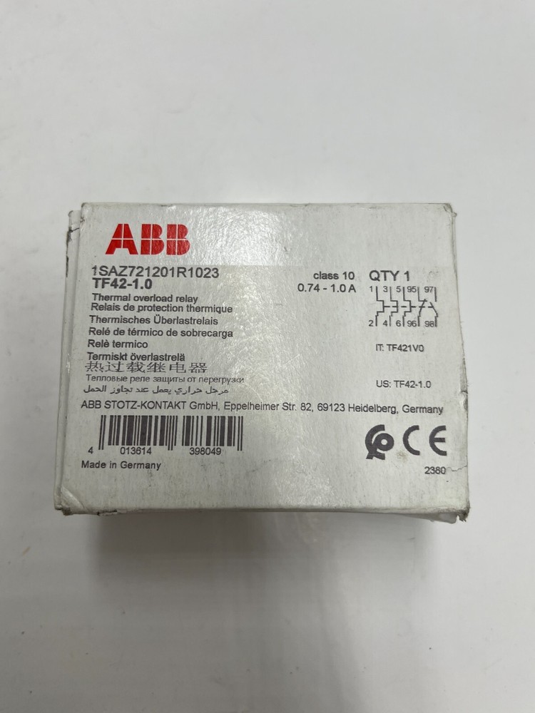 TF42-1.0 ABB Thermal Overload Relay