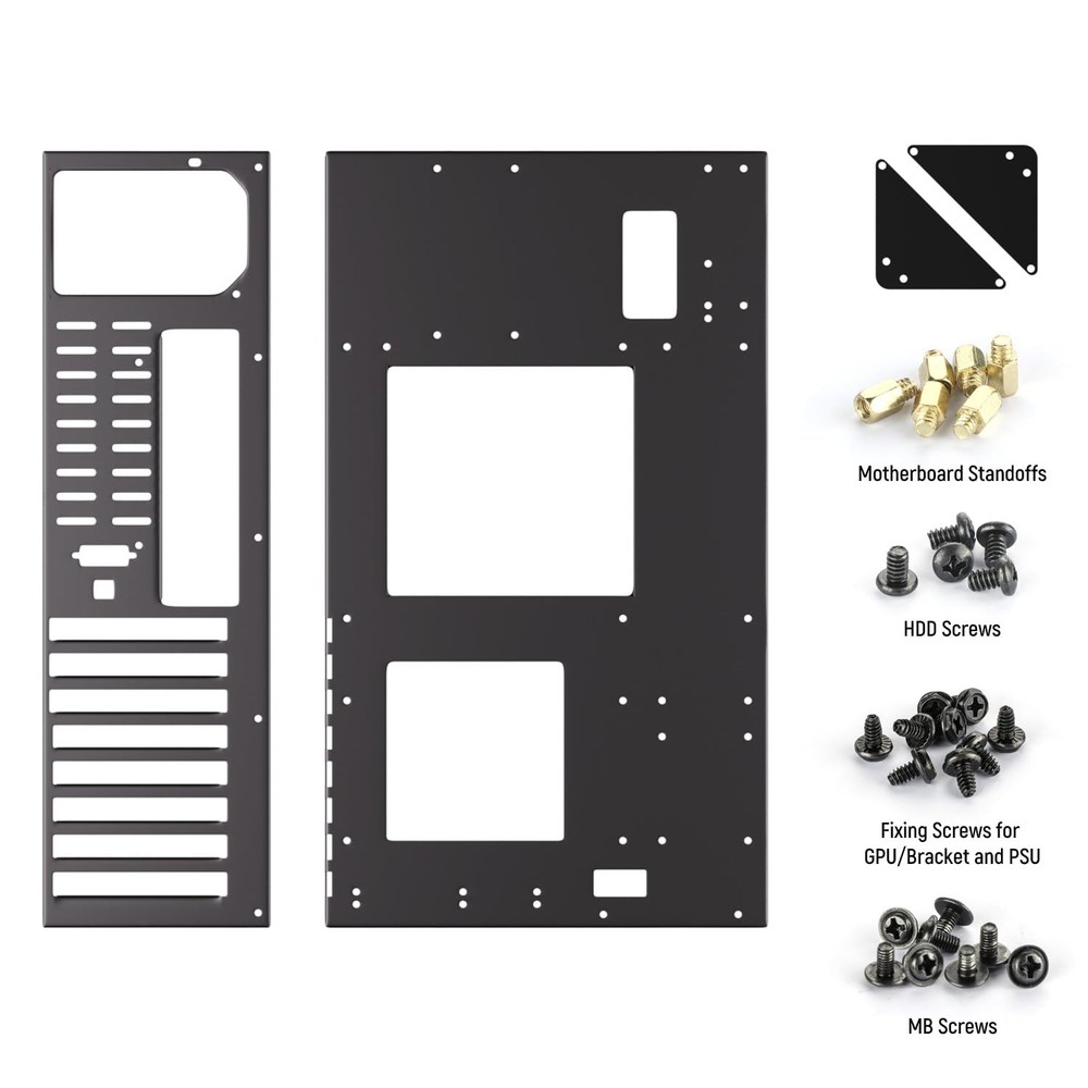 Open Air PC Case, Test Bench PC Case, ATX Open Frame Computer Case, DIY PC Ca...