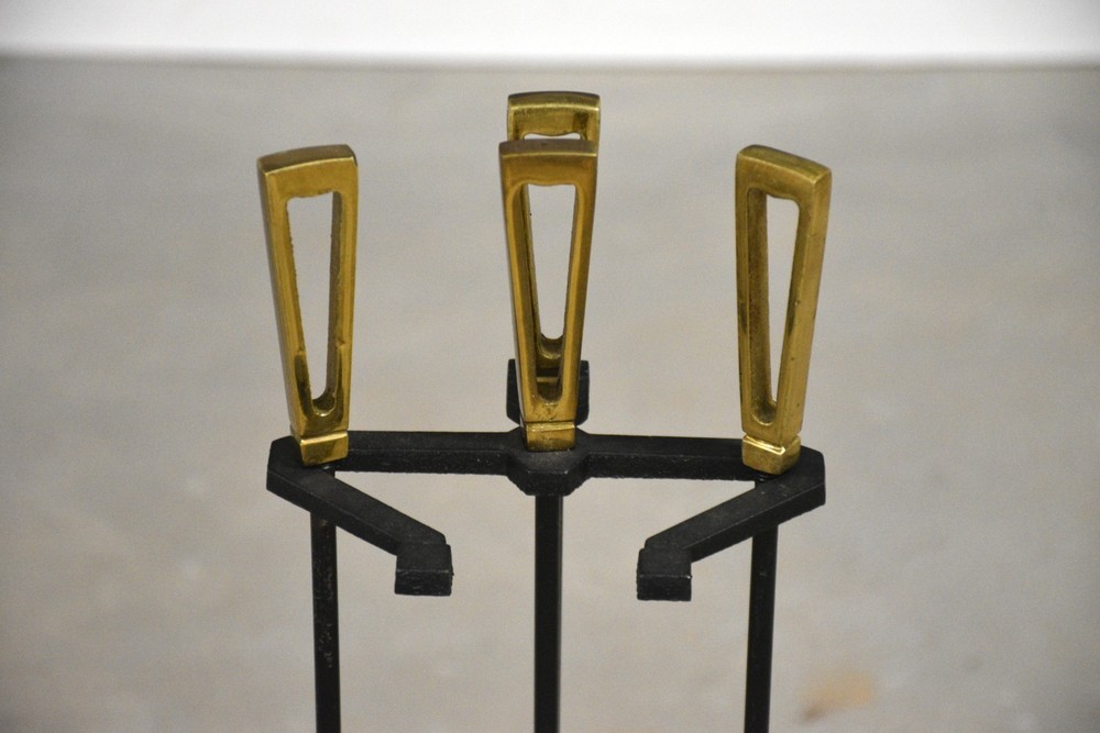 Donald Deskey Fireplace Tool Set