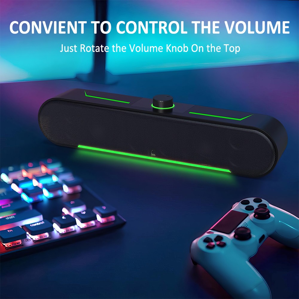 Bluetooth &Wired USB Powered Computer Speakers PC Speakers Wired Desktop Speaker