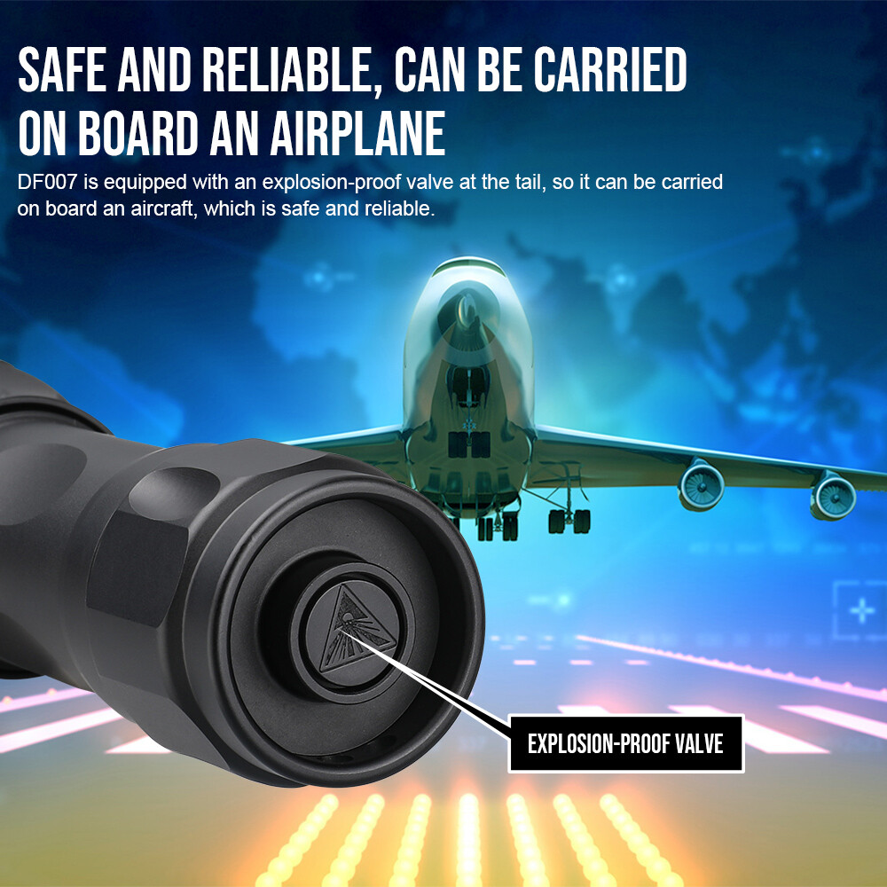 Trustfire DF007 Diving Flashlight 3350 Lumen 100Meter 3 Modes Scuba Dive Light