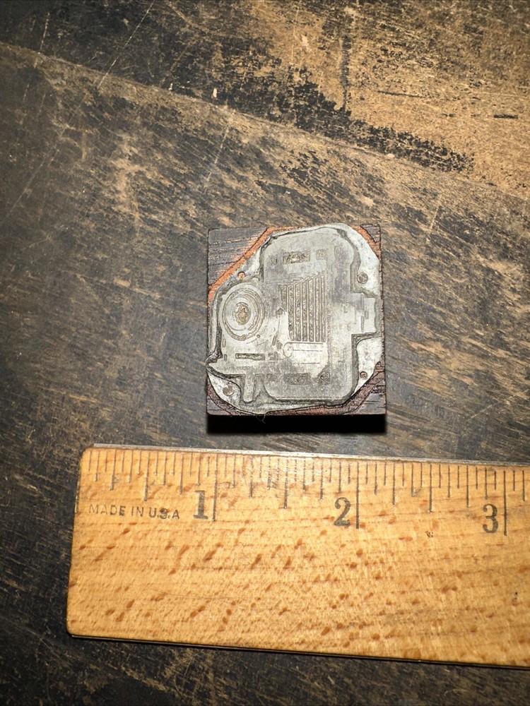 Printing Block “ Antique Camera “￼