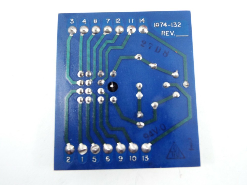 EMERSON WER 1074-132 RELAY BOARD