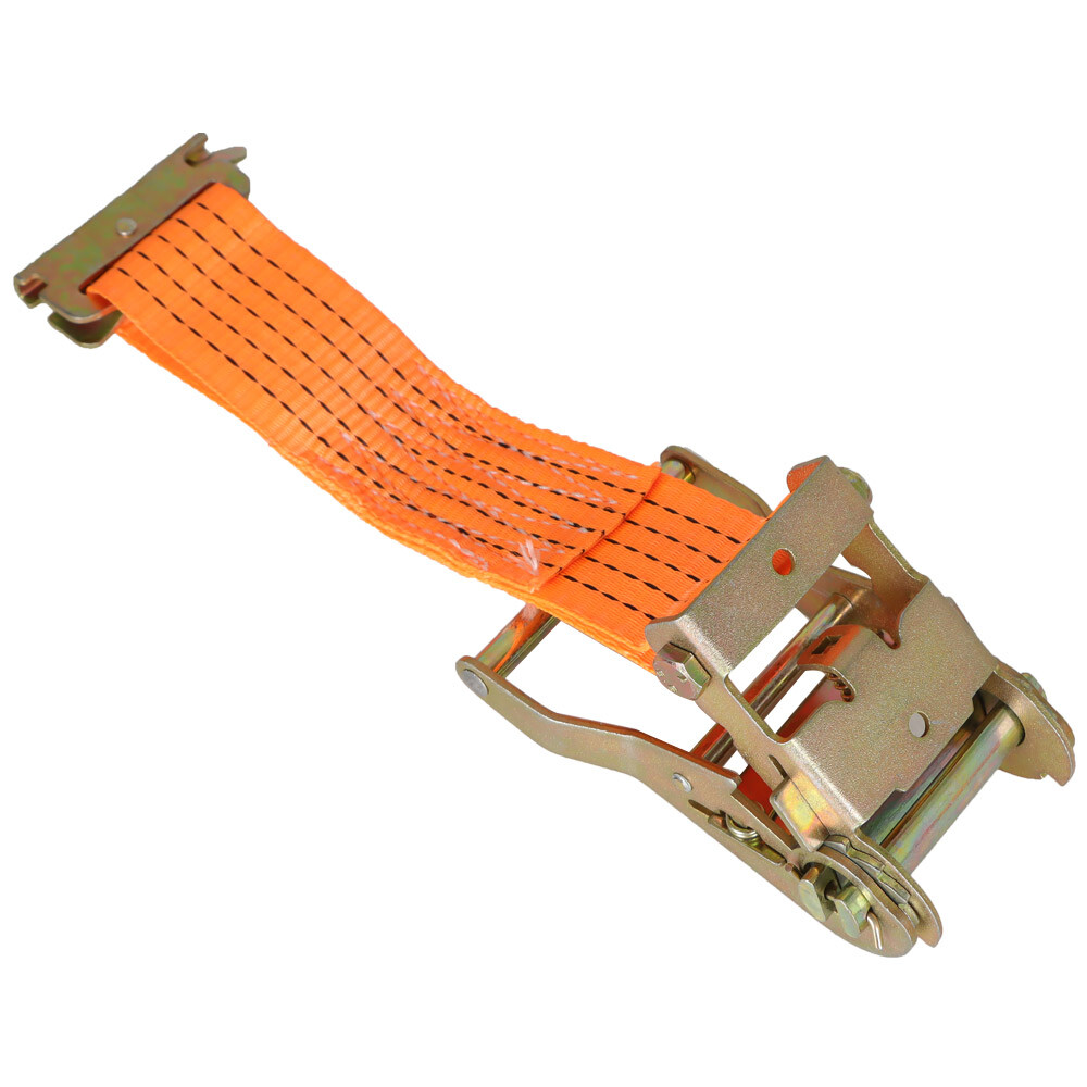 4 Set 2" x 20' E-Track Ratchet Tie Strap Enclosed Cargo Van Straps 4400-lbs