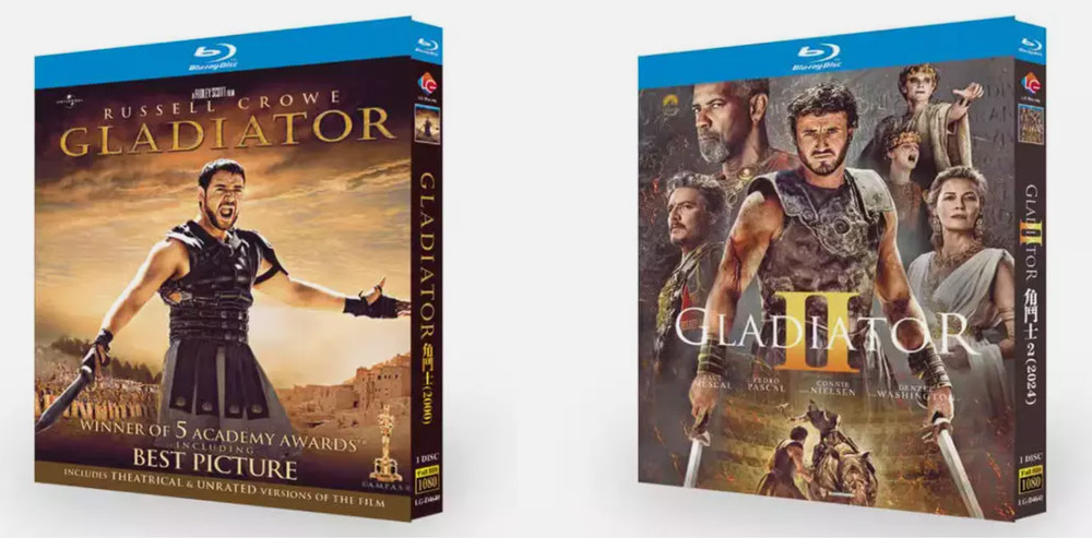 Gladiator I-II (2024) 2-Disc Box Set New