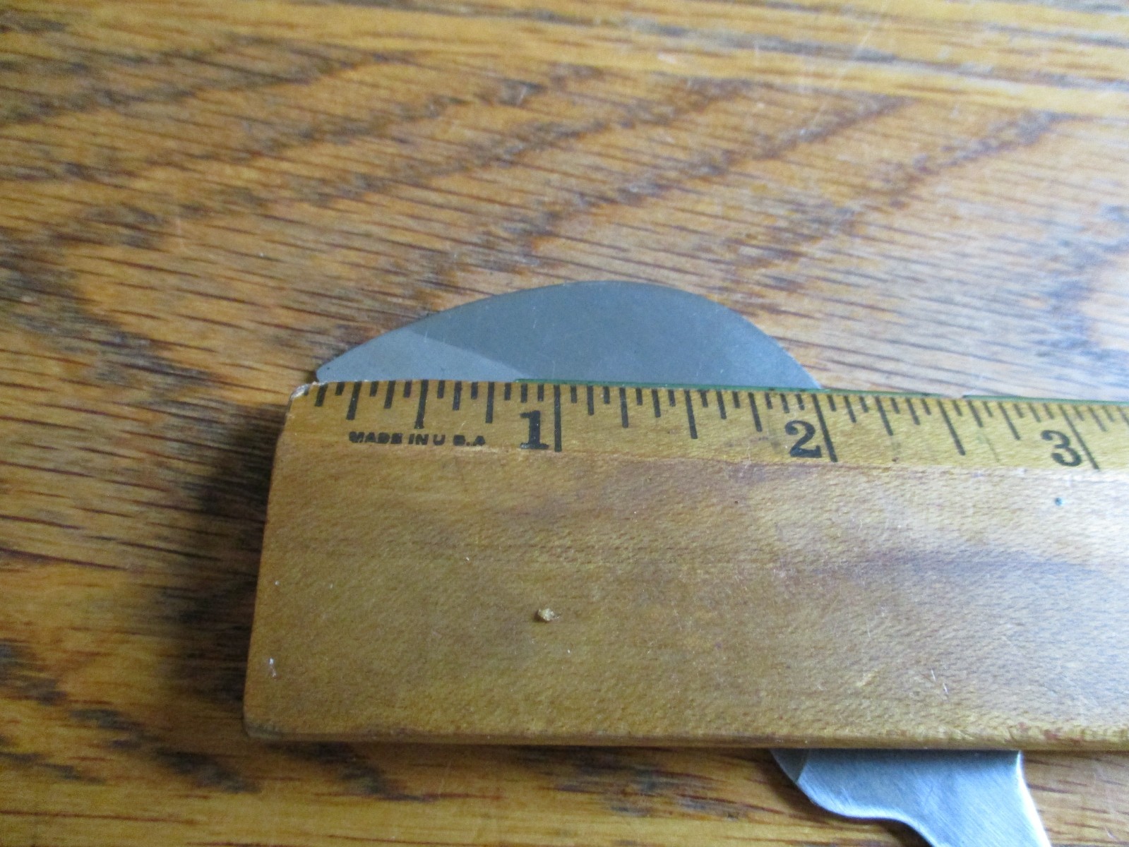 10 Carbon Steel Hawk Bill Knife Blade Blank Blank's NOS Colonial Knife USA