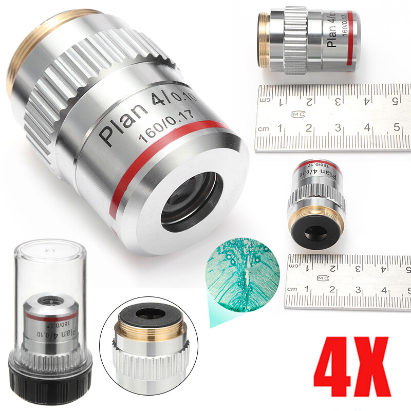 4X Plan Achromatic Objective Lens  RMS Thread Macro Photography Recommendation