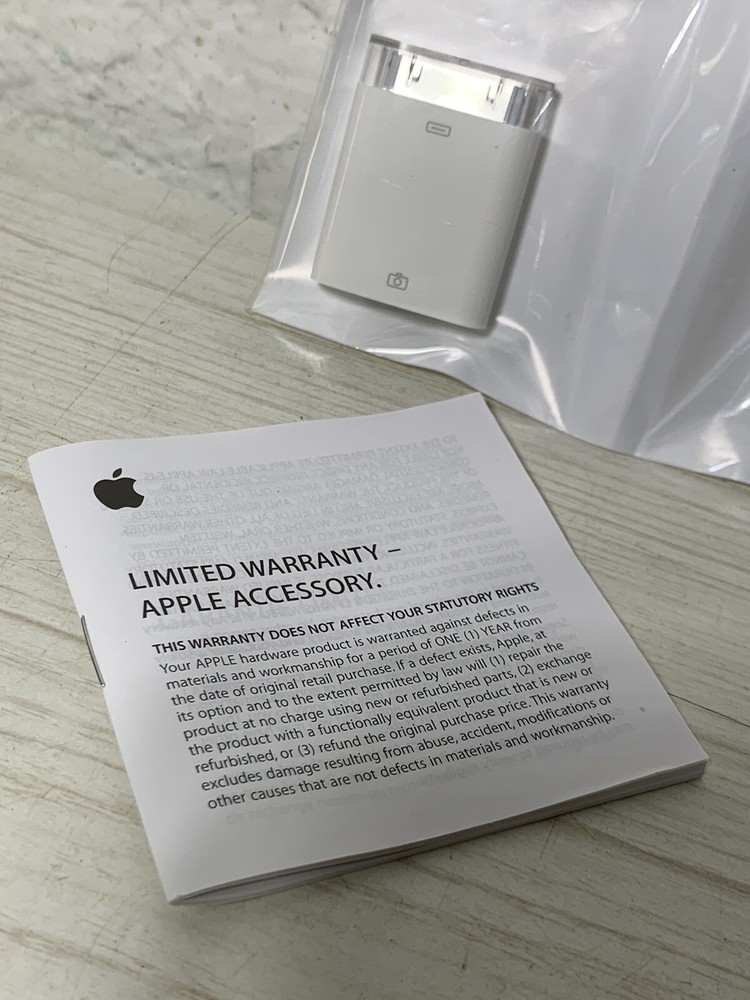 iPad Camera Connection Kit - Apple Accessory Adapter Open Box Never Used