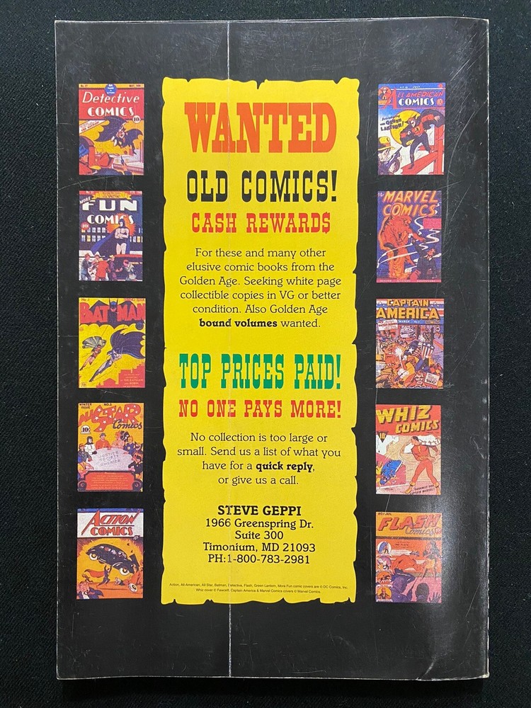 Overstreet's Advanced Collector Book Unused