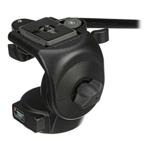 Manfrotto 128RC Micro Fluid Video Head with Quick Release Camera Plate