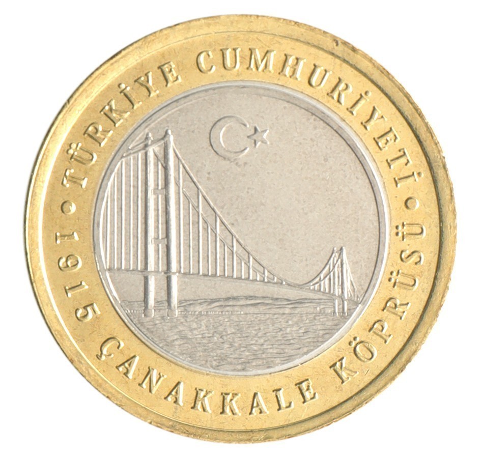 Turkey 1 Lira, 2022, KM #1548, Mint, Commemorative