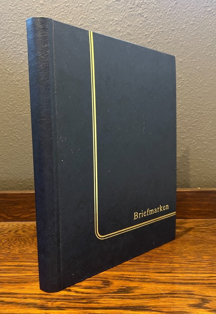 Briefmarken Stamp Collection 16 page Stock Book Used White Pages ZAYIX