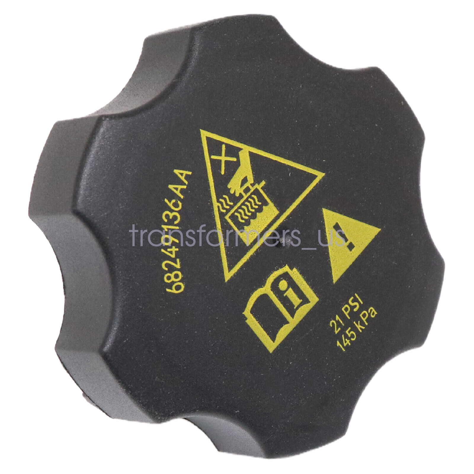 Radiator Coolant Recovery Cap For Chrysler For Dodge For Jeep For Ram 2013-2021