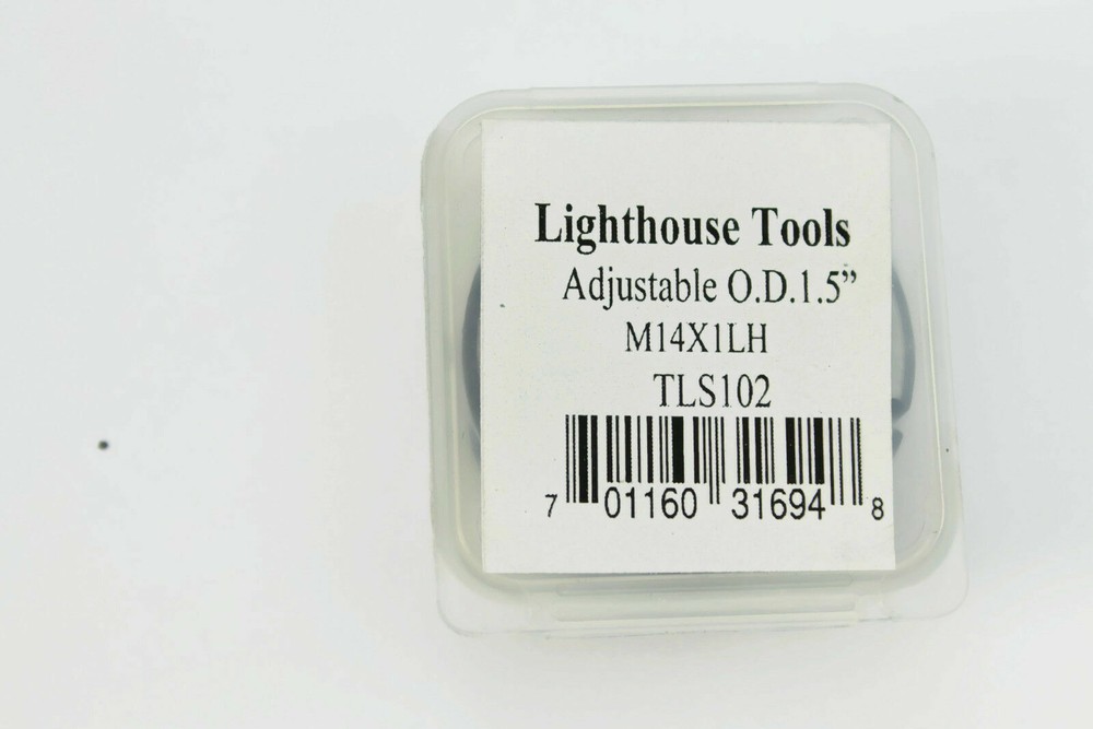 Lighthouse Quality Tools® - M14X1LH Adjustable round threading Die 1-1/2" OD