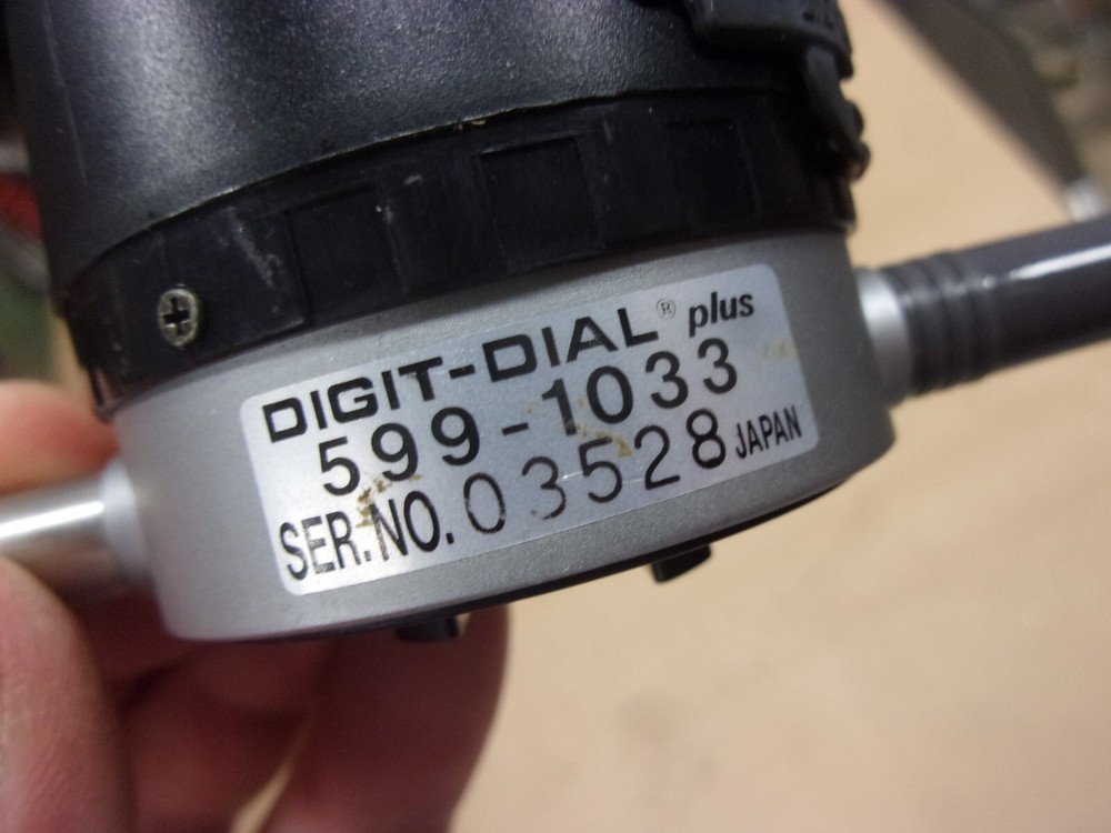 Brown & Sharpe Digit Dial Plus 599-1033 Digital Electronic Test Indicator .0001"