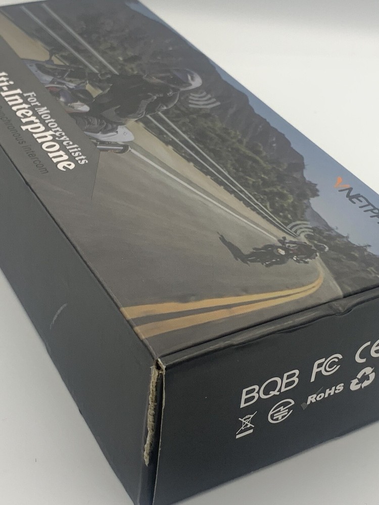 VNetphone V6c Riders Multi-interphone for Motorcyclists Bluetooth 2 Pack