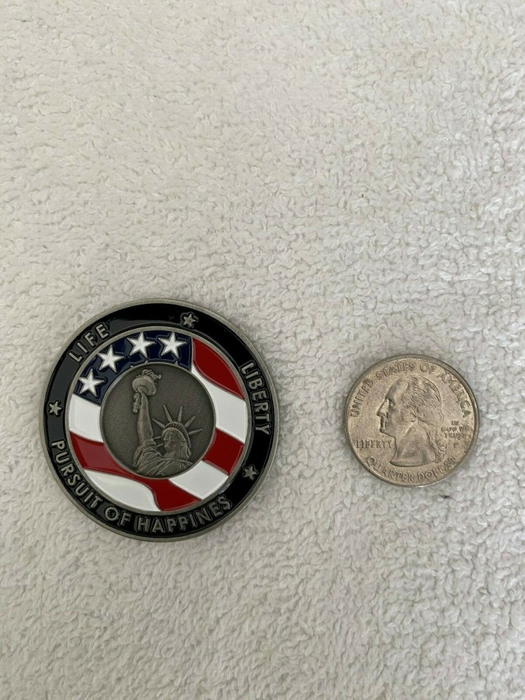 INDEPENDENCE DAY CHALLENGE COIN