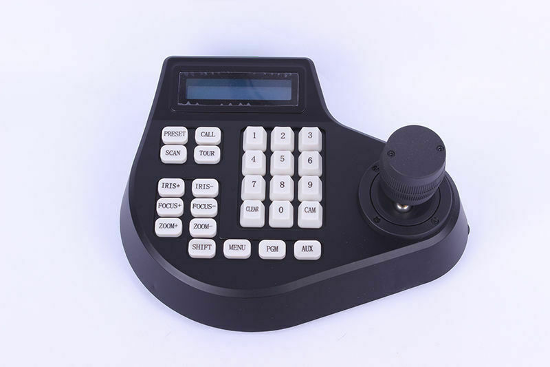3 Axis Dimension joystick cctv keyboard controller for ptz Speed Dome Camera
