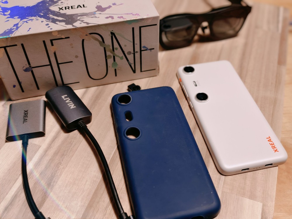 XREAL One AR Glasses with full setup and extras