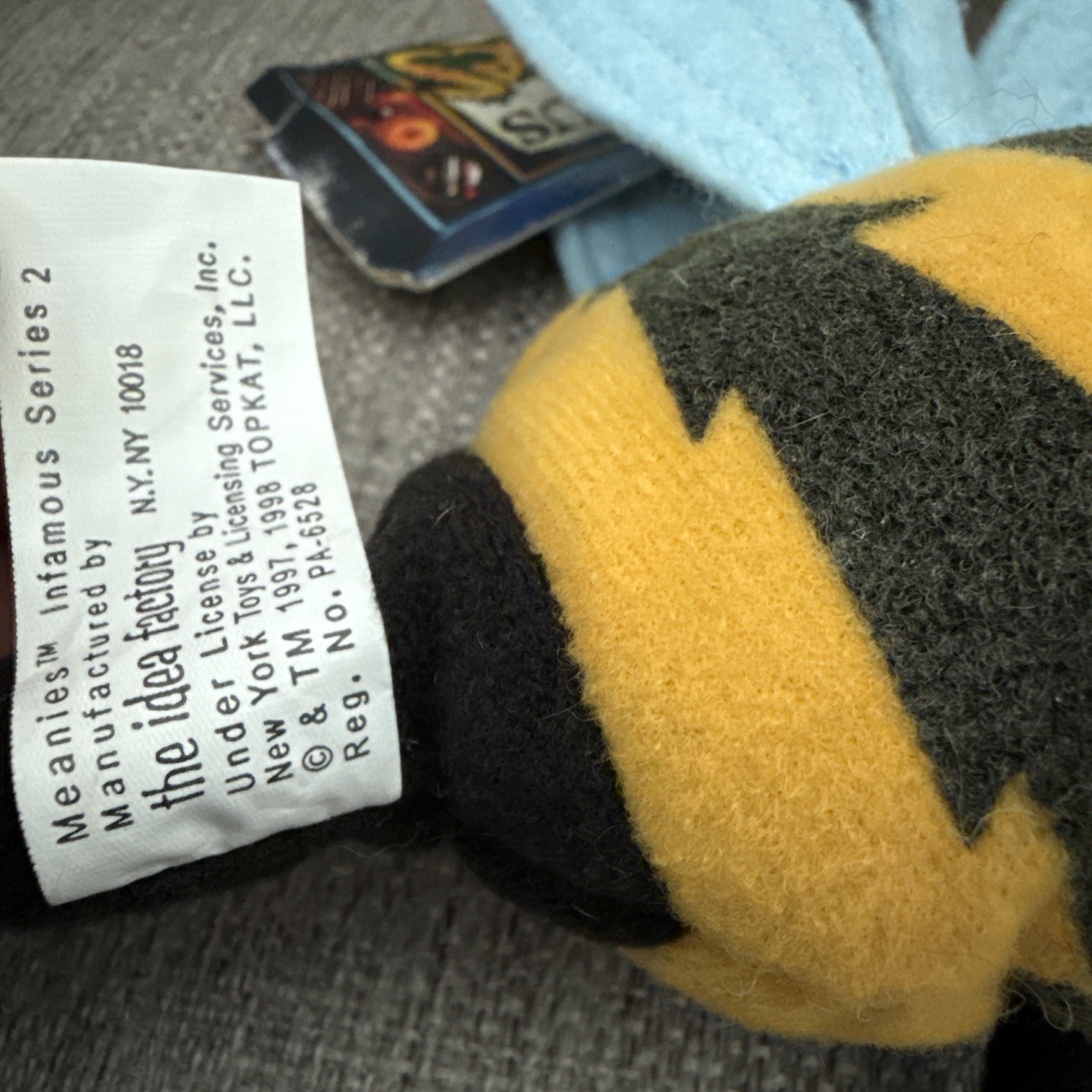 Lot Of Three Infamous Meanies Collection - Mike Bison, Jerry Stinger And Boris