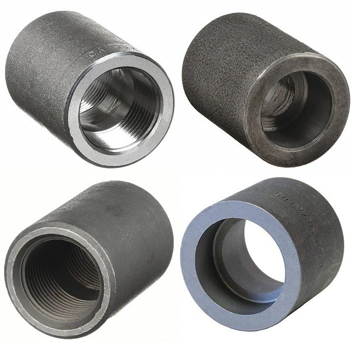 Various Size Connection Origin Reducing Coupling Class 3000 Black Forged Steel