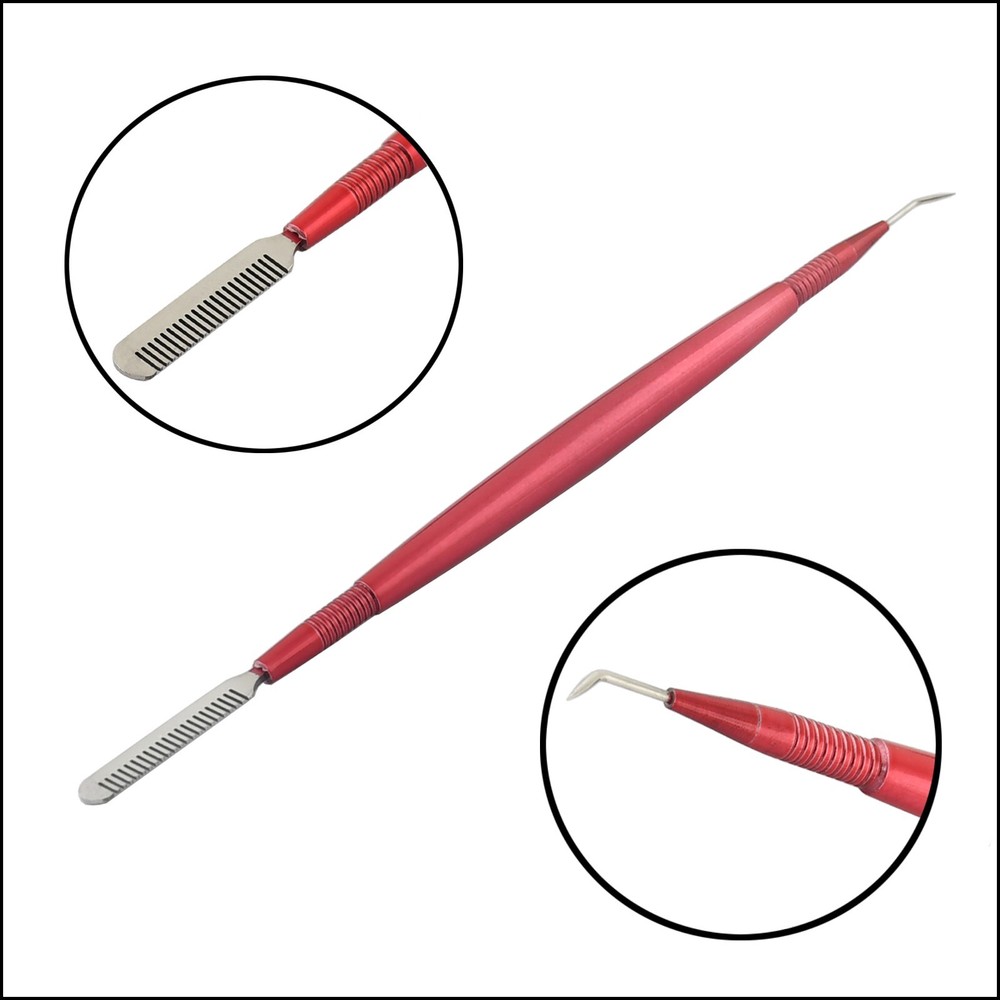 2 in 1 Eyelash Lifting Lifter Red Tool Lash Perming/Eyelash Extensions & Comb