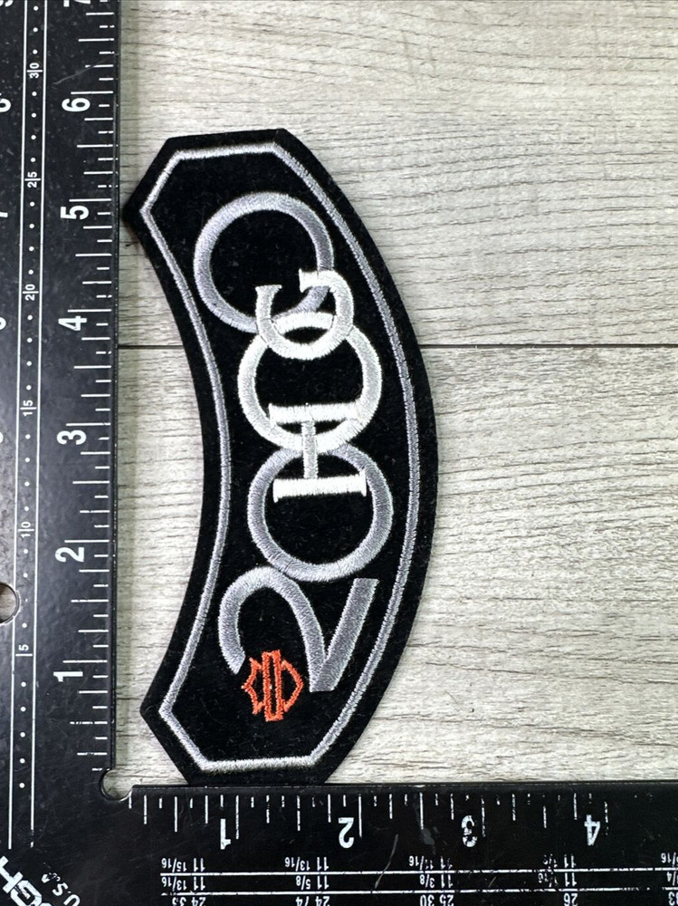 2000 HARLEY DAVIDSON OWNERS GROUP HOG Membership Rocker Patch Vest Jacket Cycle