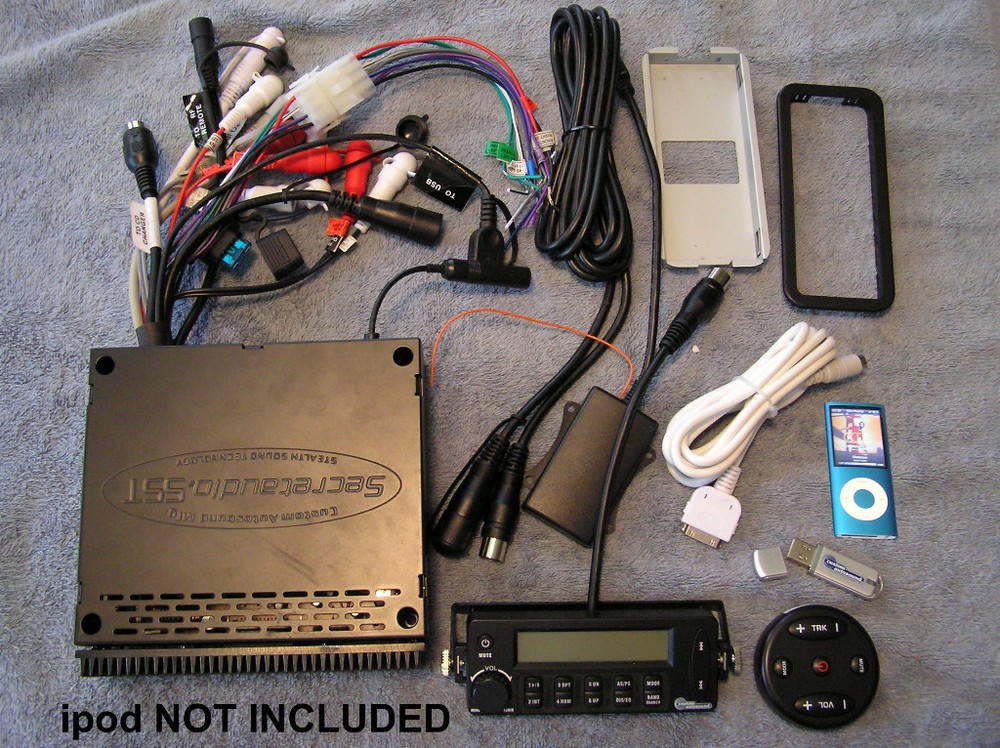 Secretaudio System Bluetooth FM Stereo USB,