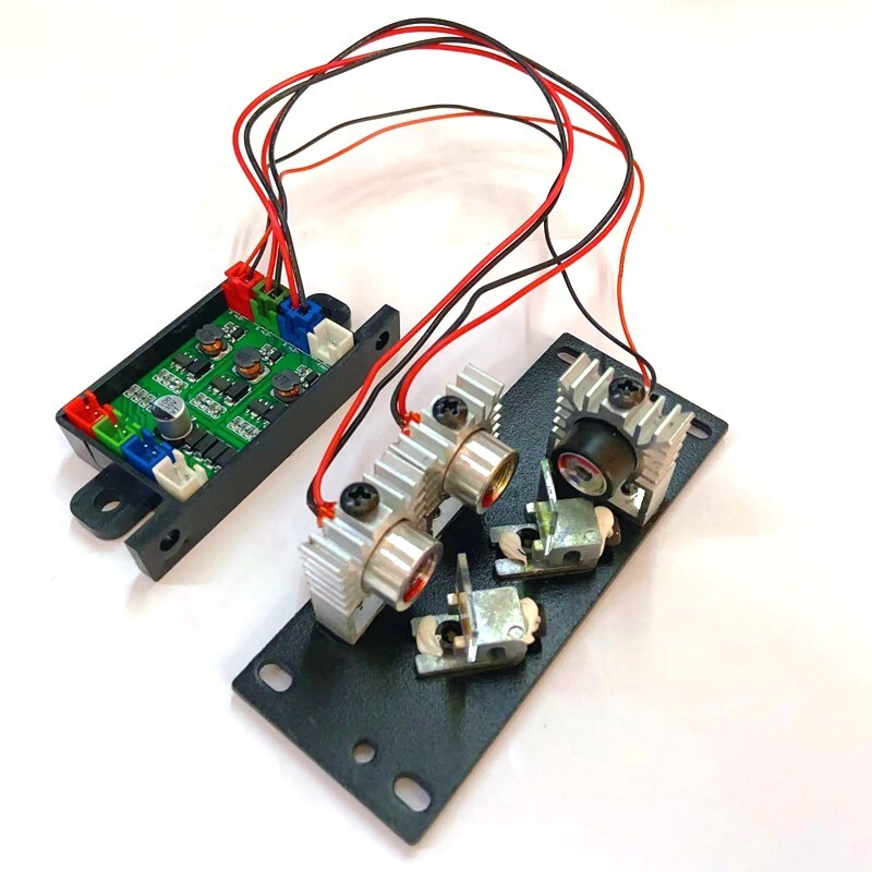 RGB 500mw Full Color Laser Module White Light TTL Modulation