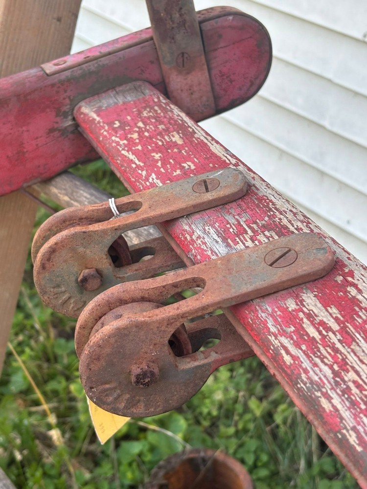 Antique Fire Ladder Fire Department Firefighter