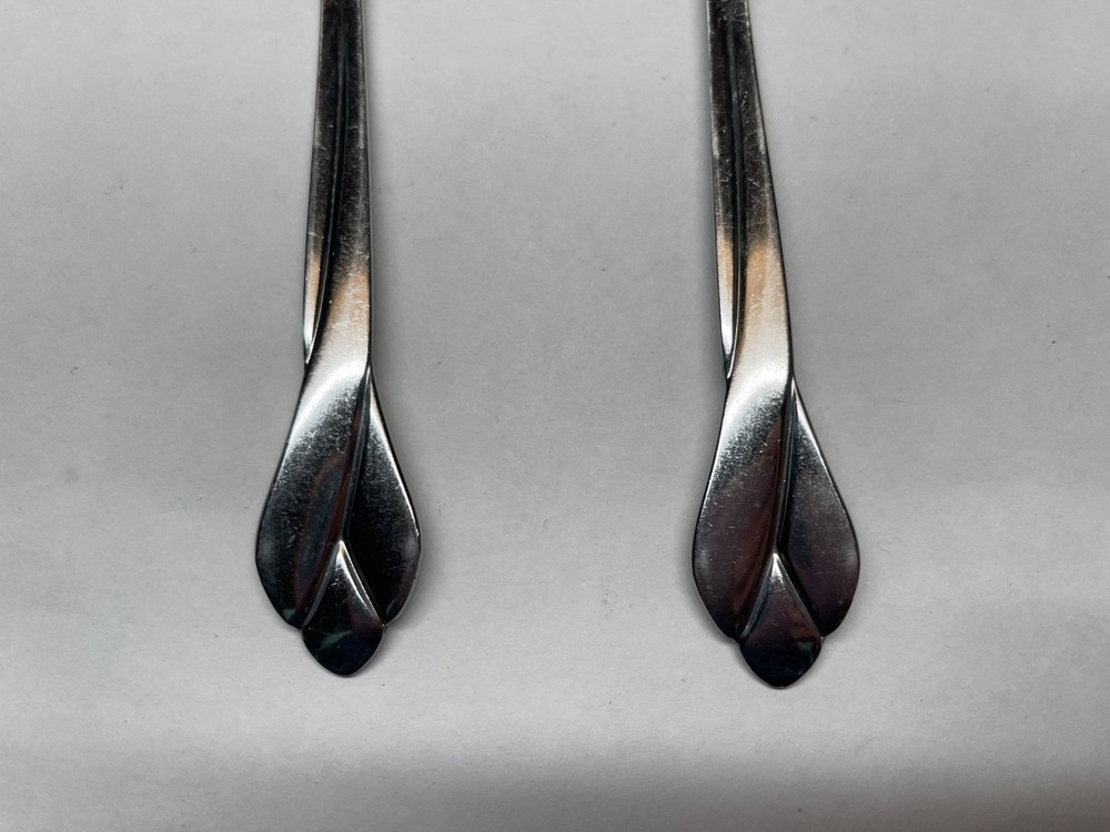 Oneida Tribeca Stainless Glossy Dinner Fork Teaspoon or Serving Spoon Fork -Choi