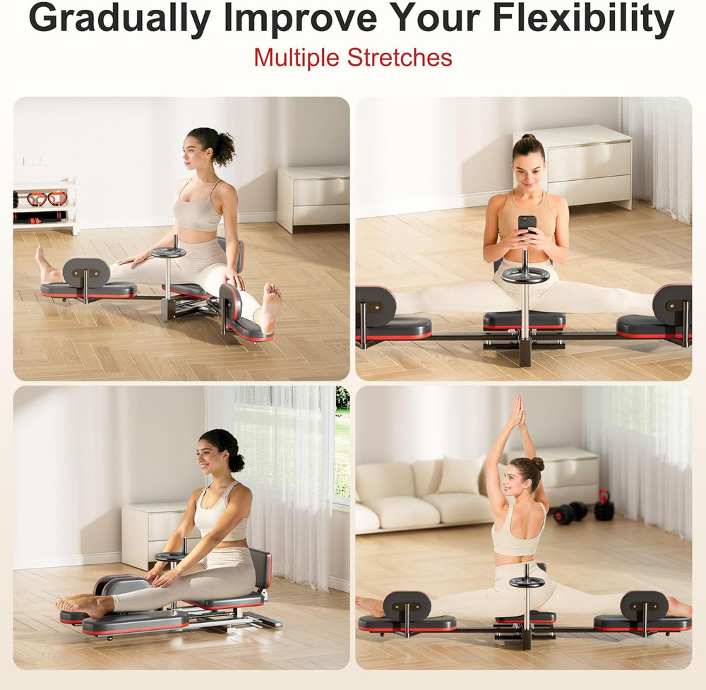 Leg Stretcher, 300LBS Stretcher Machine,210° Adjustable Split Machine for Ballet