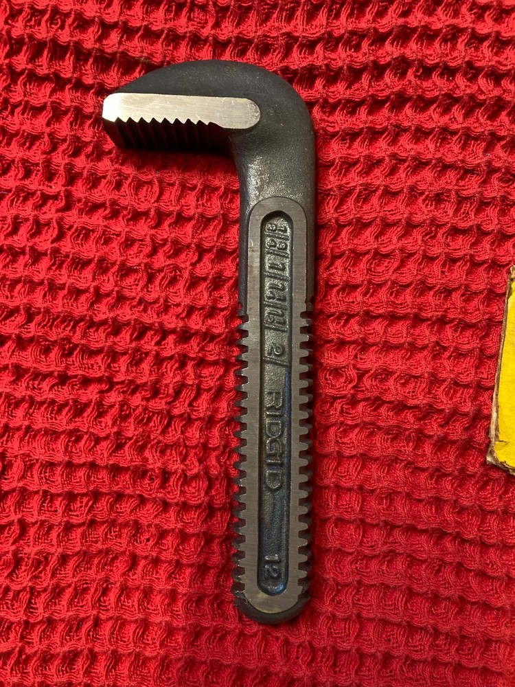 Ridgid E587 12" HOOK JAWS for 12 inch pipe wrench