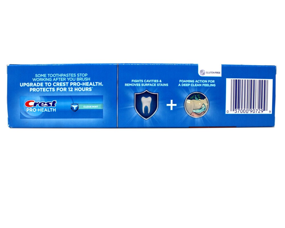 5 Pack - Crest Whitening Plus Deep Clean Toothpaste, Effervescent Mint, 5.4 OZ