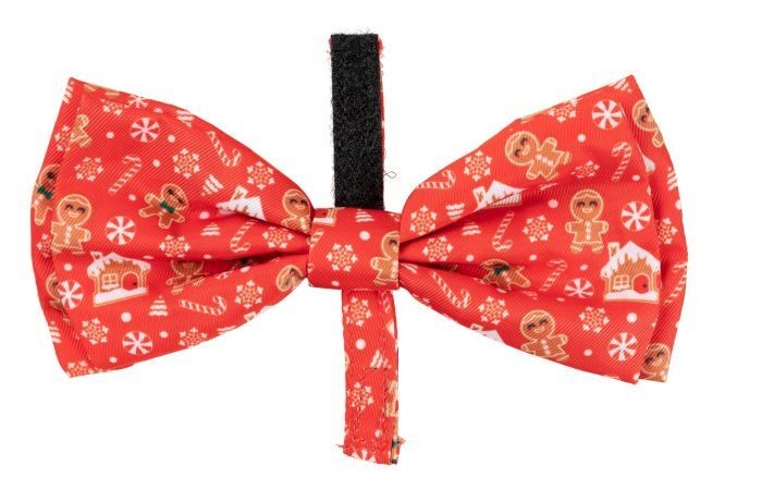 FuzzYard Bowtie Gingerbread Snowstorm LG
